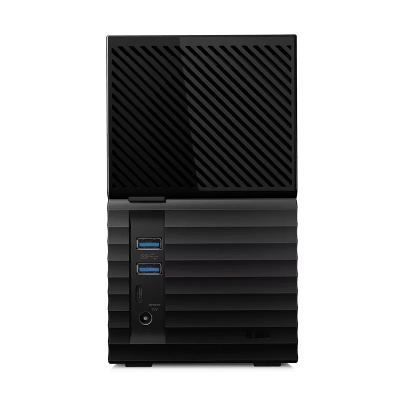 Išorinis kietasis diskas „Western Digital“ 28 TB USB Type-A USB Type-C „My Book Duo“