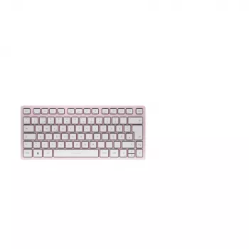 CHERRY KW 7100 MINI BT klaviatūra Universal Bluetooth QWERTZ vokiška rožinė