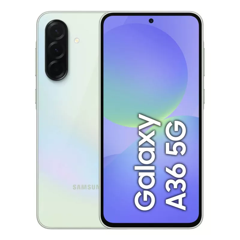 Samsung Galaxy A36 17 cm (6,7 colio) Dual SIM Android 15 5G USB Type-C 6 GB 128 GB 5000 mAh Žalios spalvos