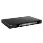 D-Link DGS-1520-28MP/E tinklo jungiklis Valdomas L3 Gigabit Ethernet (10/100/1000) Power over Ethernet (PoE) 1U Juoda
