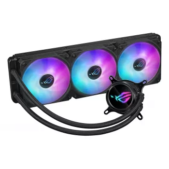ASUS ROG Strix LC III 360 ARGB procesoriaus skysčio aušinimo rinkinys 12 cm Juoda