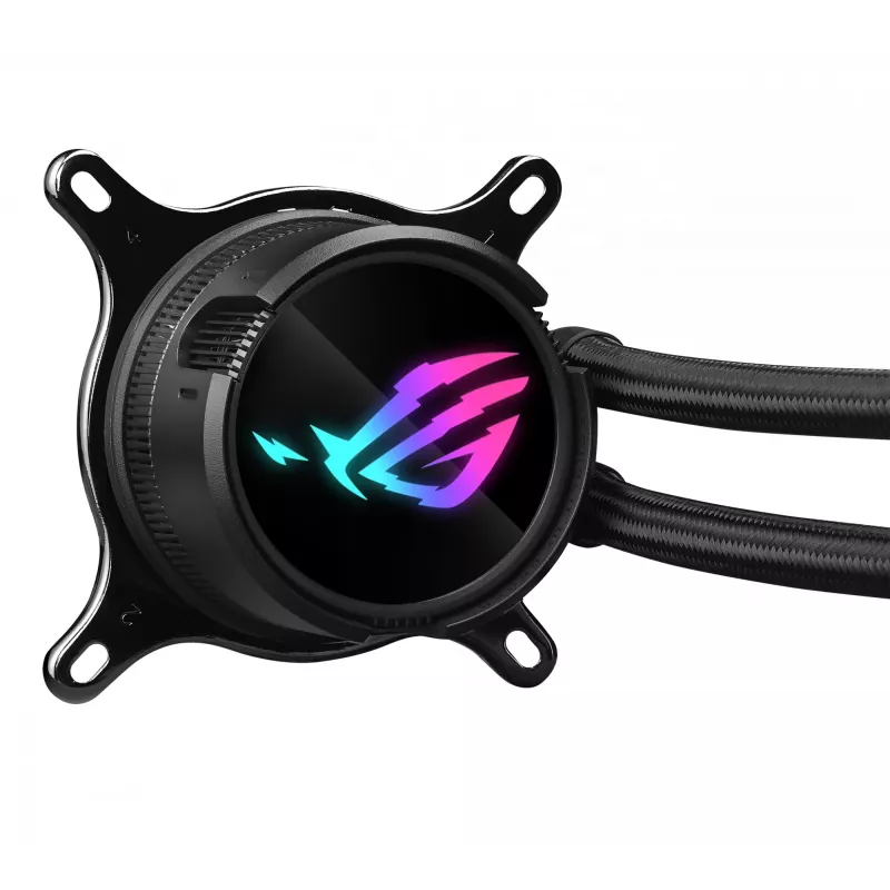 ASUS ROG Strix LC III 360 ARGB procesoriaus skysčio aušinimo rinkinys 12 cm Juoda