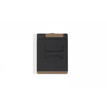 HP konvertuojamas nešiojamojo kompiuterio stovas Nešiojamojo kompiuterio ir planšetės stovas Juoda, Ruda 40,9 cm (16,1 col.)