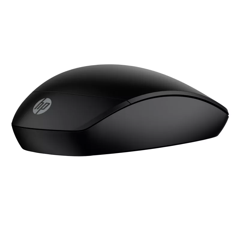 HP 230 Slim Wireless Mouse, ambidekstrinė, optinė, RF belaidė, 1600 DPI, juoda