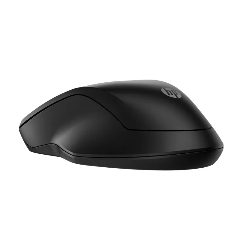 HP 255 Dual Wireless Mouse, ambidekstrinė, optinė, RF belaidis + Bluetooth, 1600 DPI, juoda