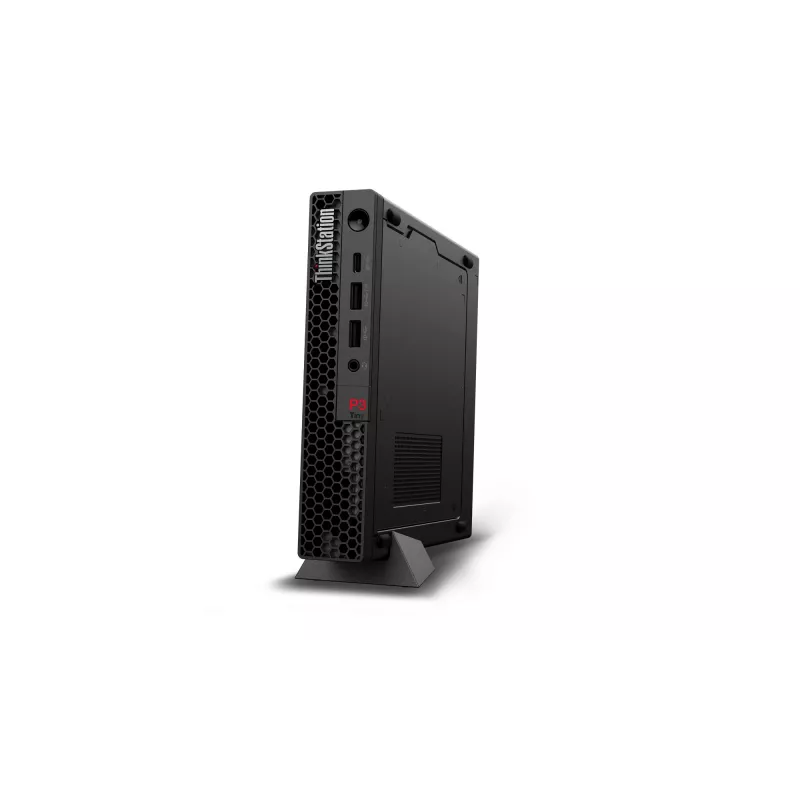 Lenovo ThinkStation P3 Tiny Gen 2 Intel Core Ultra 5 245 32 GB DDR5-SDRAM 1 TB SSD NVIDIA RTX A400 Windows 11 Pro Mini PC darbo stotis Juoda