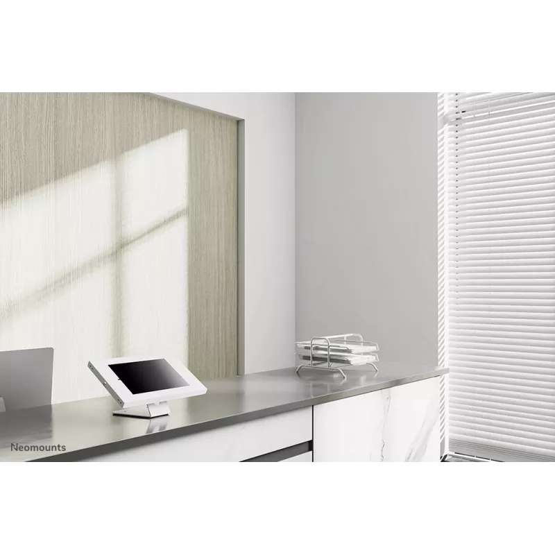 Neomounts DS15-630WH1 planšetės stovas stalui ir sienai 9,7–11 colių - užrakinamas