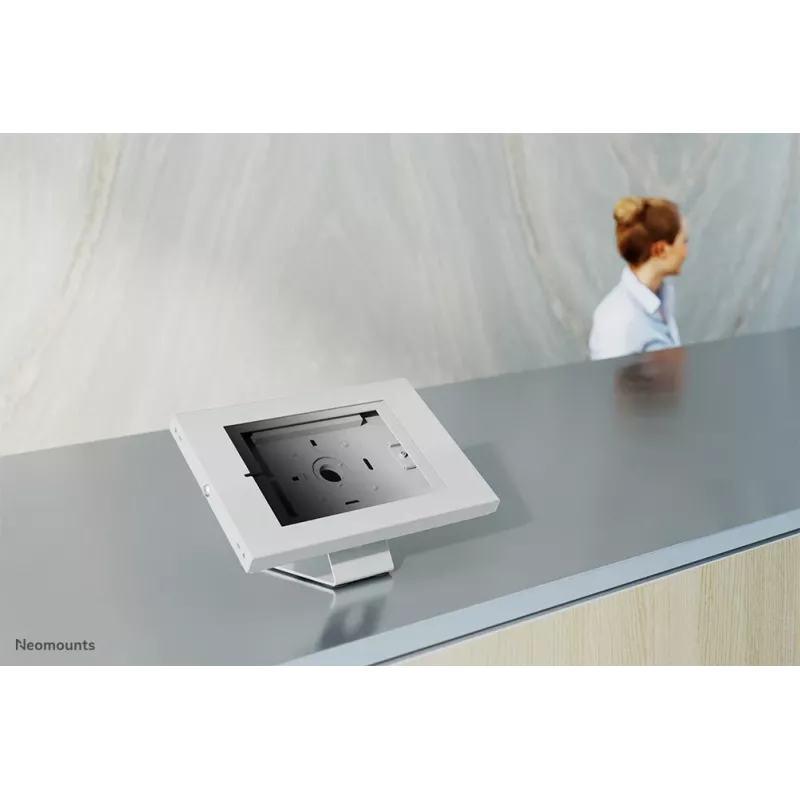 Neomounts DS15-630WH1 planšetės stovas stalui ir sienai 9,7–11 colių - užrakinamas