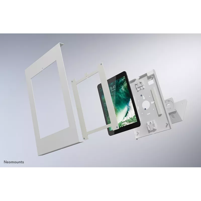 Neomounts DS15-630WH1 planšetės stovas stalui ir sienai 9,7–11 colių - užrakinamas