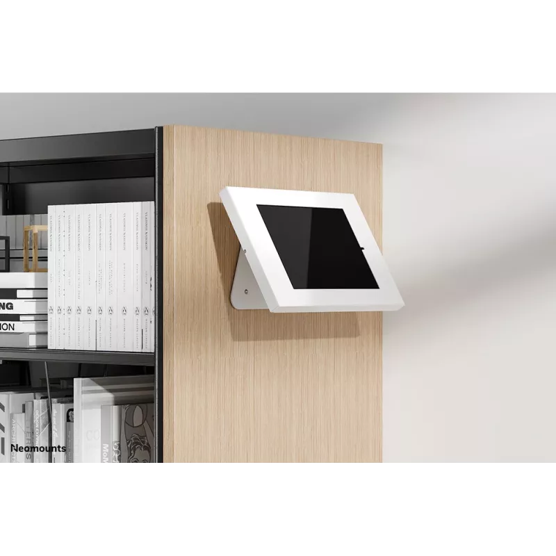 Neomounts DS15-630WH1 planšetės stovas stalui ir sienai 9,7–11 colių - užrakinamas