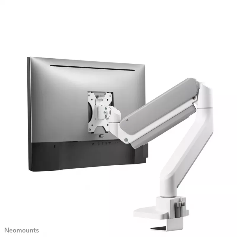Neomounts DS70-450WH1 Monitorinis laikiklis 17-42 colių - dujinė spyruoklė - Topfix - 180° stabdiklis