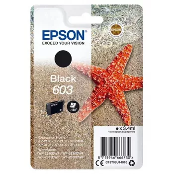 Epson C13T03U14020 rašalo kasetė 1 vnt. Originali standartinė talpa juoda