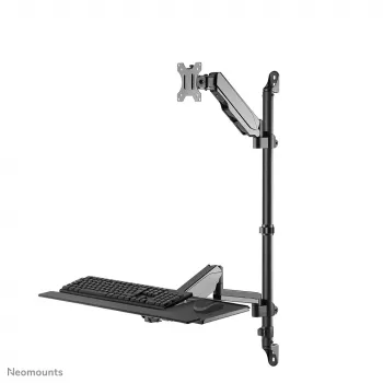 Sieninis sėdimos-stovimos darbo vietos modulis Neomounts WL90-325BL1 maks. svoris 9 kg