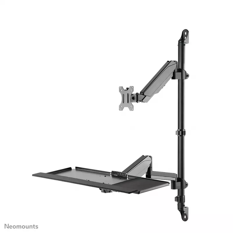 Sieninis sėdimos-stovimos darbo vietos modulis Neomounts WL90-325BL1 maks. svoris 9 kg