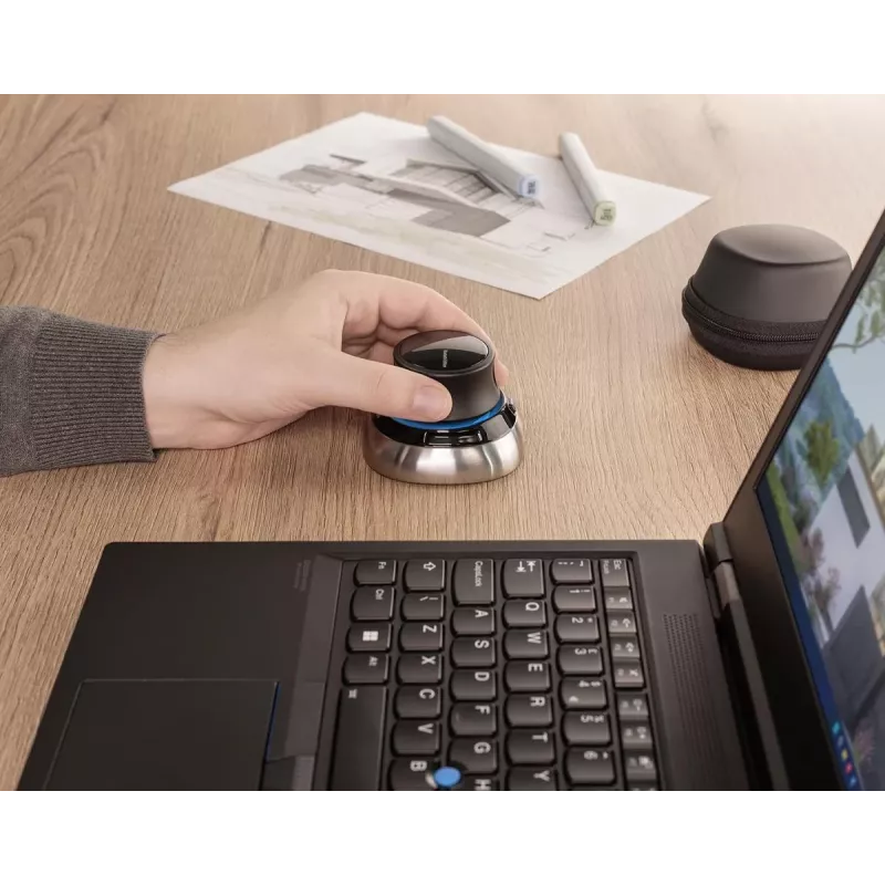 Pelė 3Dconnexion SpaceMouse Office RF Wireless + Bluetooth + USB Type-A