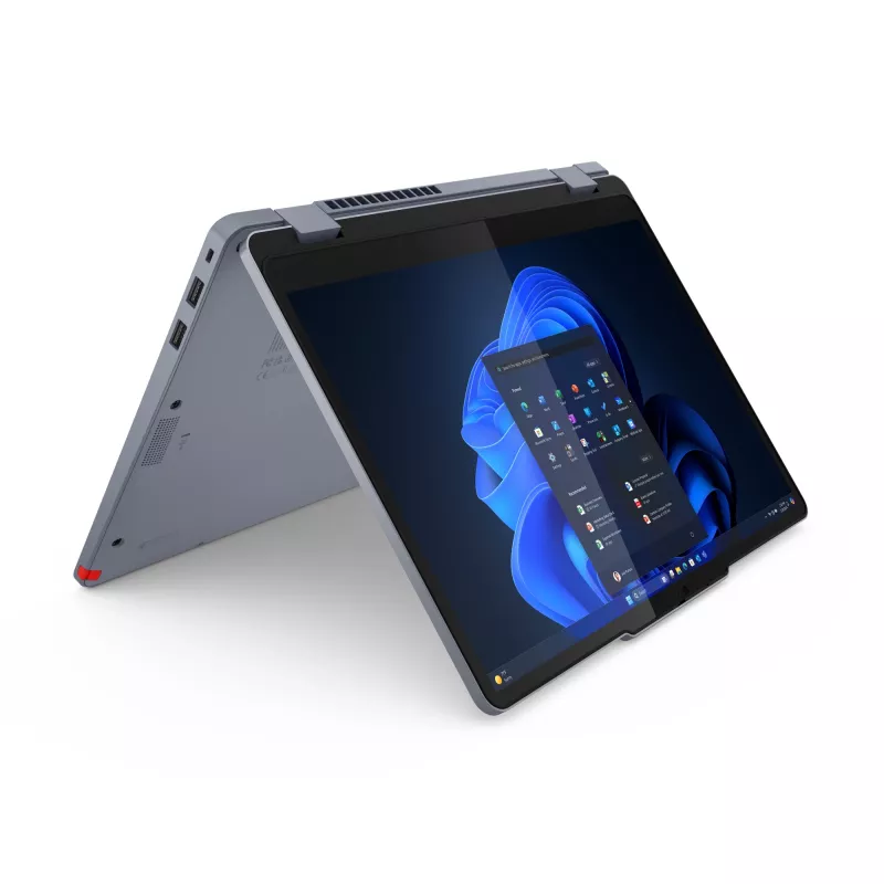 Lenovo 13w 2-in-1 Gen 3 Intel Core 5 120U Hybrid (2-in-1) 33,8 cm (13.3 col.) Liečiamas ekranas WUXGA 16 GB DDR5-SDRAM 512 GB SSD Wi-Fi 6E (802.11ax) Windows 11 Pro Vokiška pilka