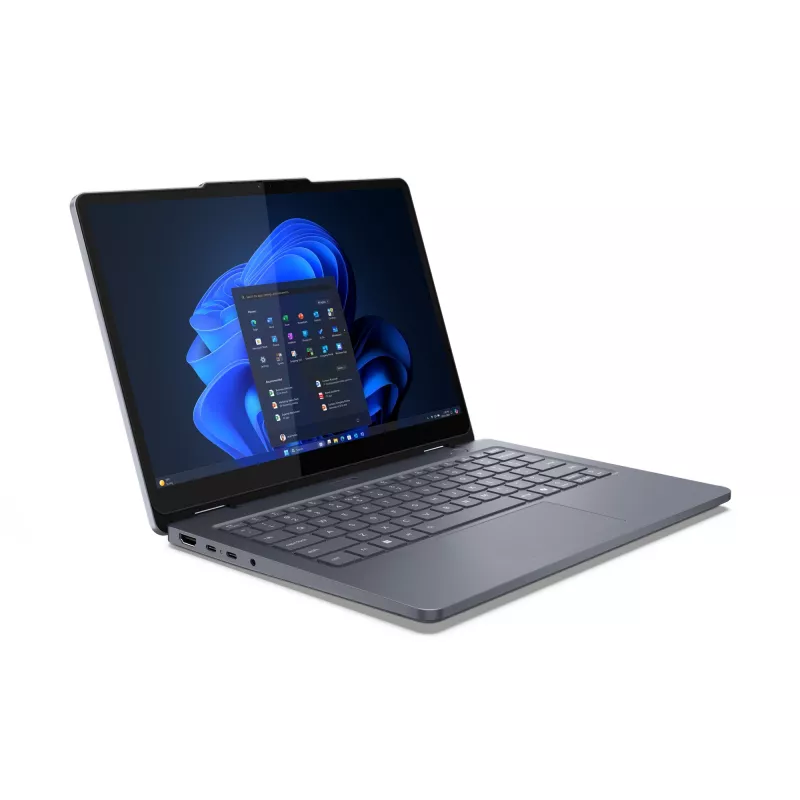 Lenovo 13w 2-in-1 Gen 3 Intel Core 5 120U Hybrid (2-in-1) 33,8 cm (13.3 col.) Liečiamas ekranas WUXGA 16 GB DDR5-SDRAM 512 GB SSD Wi-Fi 6E (802.11ax) Windows 11 Pro Vokiška pilka