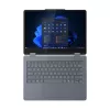 Lenovo 13w 2-in-1 Gen 3 Intel Core 5 120U Hybrid (2-in-1) 33,8 cm (13.3 col.) Liečiamas ekranas WUXGA 16 GB DDR5-SDRAM 512 GB SSD Wi-Fi 6E (802.11ax) Windows 11 Pro Vokiška pilka