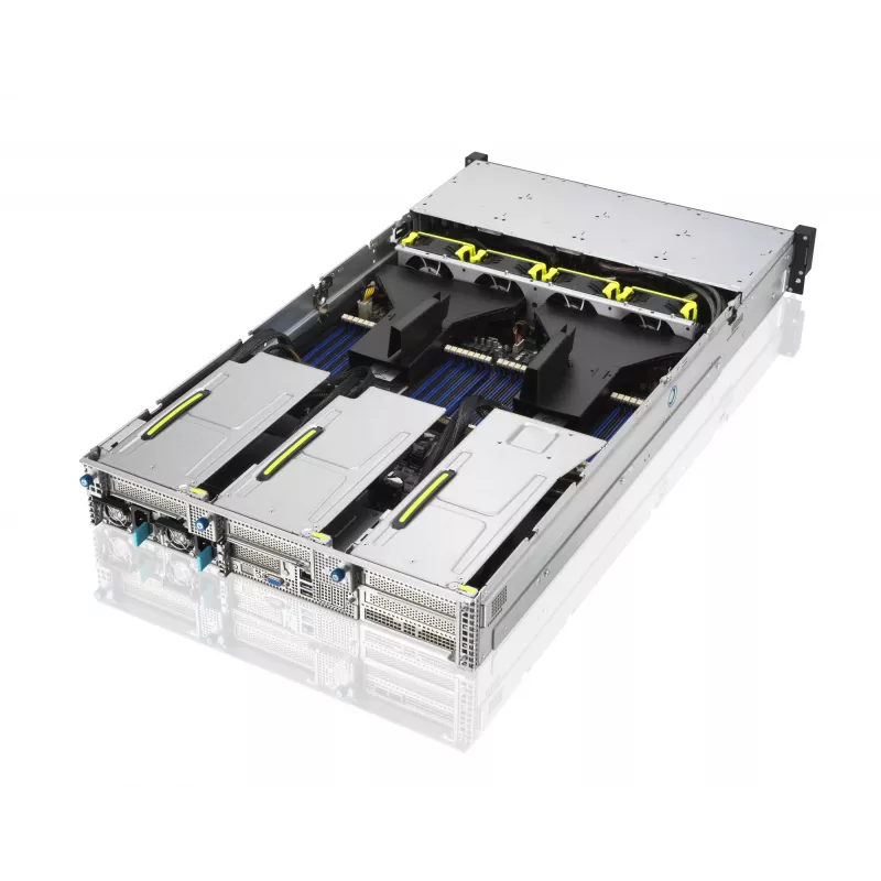 Kompiuterio korpusas ASUS RS720A-E11-RS24U Rack (2U) Sidabrinis