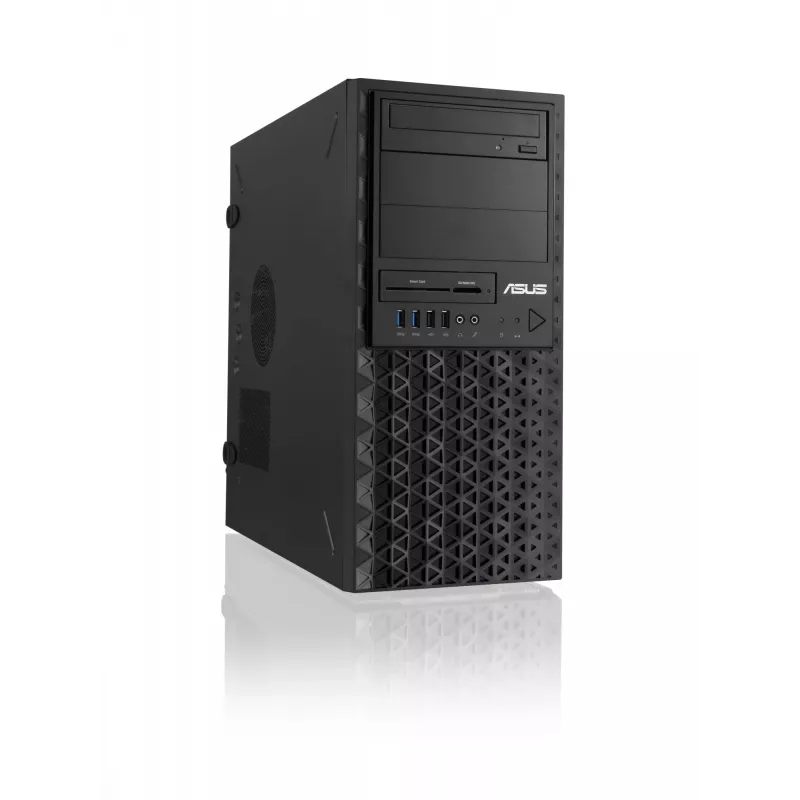 Kompiuterio korpusas ASUS TS100-E11-PI4 juodas su Intel C256 mikroschemų rinkiniu, LGA1200 palaikymu, 300W maitinimo šaltiniu