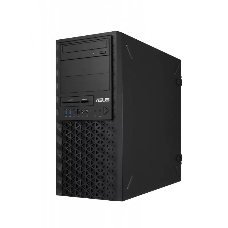 Kompiuterio korpusas ASUS TS100-E11-PI4 juodas su Intel C256 mikroschemų rinkiniu, LGA1200 palaikymu, 300W maitinimo šaltiniu