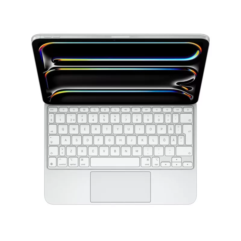 APPLE Magic klaviatūra For iPad Pro 11i-in M4 - Swedish - White
