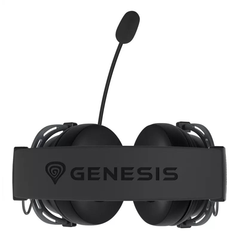 Laidinės binauralinės žaidimų ausinės Genesis Toron 531 — apgaubiančios, 32 Ω, 20–20000 Hz, 1 m laidas