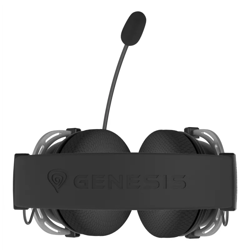 Laidinės binauralinės žaidimų ausinės Genesis Toron 531 — apgaubiančios, 32 Ω, 20–20000 Hz, 1 m laidas