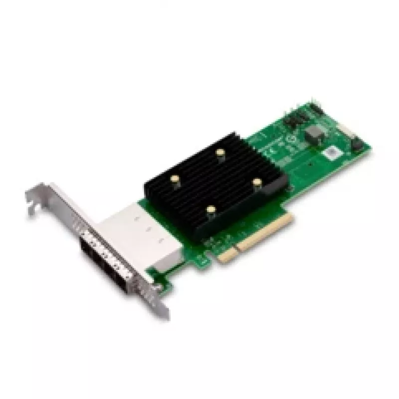 Broadcom HBA 9500-16e Tri-mode – saugojimo valdiklis – SATA 6 Gb/s / SAS 12 Gb/s / PCIe 4.0 (NVMe) – PCIe 4.0 x8