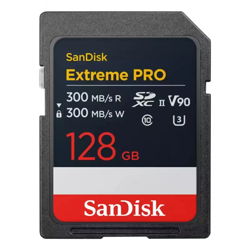 Flash atmintis SanDisk Extreme PRO 128 GB SDXC UHS-II Modelis SDSDXDM-128G-GN4IN