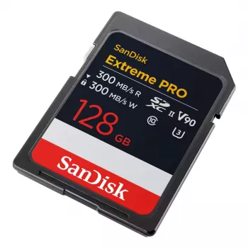 Flash atmintis SanDisk Extreme PRO 128 GB SDXC UHS-II Modelis SDSDXDM-128G-GN4IN