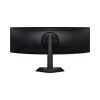 49 colių Samsung G91F Dual QHD LCD monitorius 5120×1440 32:9 VA lenktas 1 ms 144 Hz USB 3.2 Gen1 VESA aukštis reguliuojamas
