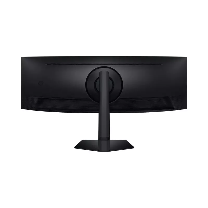 49 colių Samsung G91F Dual QHD LCD monitorius 5120×1440 32:9 VA lenktas 1 ms 144 Hz USB 3.2 Gen1 VESA aukštis reguliuojamas