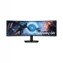 49 colių Samsung G91F Dual QHD LCD monitorius 5120×1440 32:9 VA lenktas 1 ms 144 Hz USB 3.2 Gen1 VESA aukštis reguliuojamas