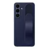 Stovintis rankenos dėklas Samsung Galaxy S25 FE — Dangtelis, tamsiai mėlynas, 17 cm (6,7 col.) ekranui, stalinis stovas