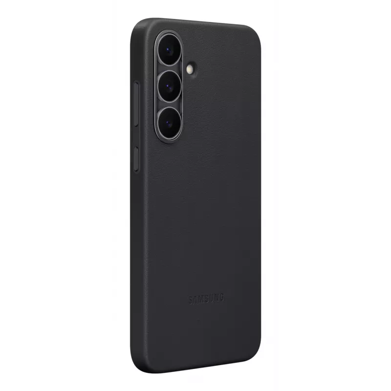 Samsung Kindsuit dirbtinės odos dėklas Galaxy S25 FE, Dėklas, Samsung, Galaxy S25 FE, 17 cm (6,7 col.), Juoda