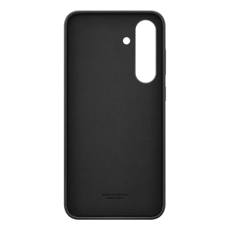 Samsung Kindsuit dirbtinės odos dėklas Galaxy S25 FE, Dėklas, Samsung, Galaxy S25 FE, 17 cm (6,7 col.), Juoda