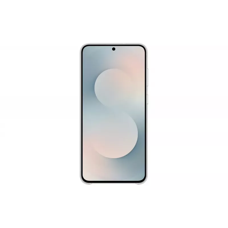 Stovimoji rankenėlė-dėklas Samsung Galaxy S25 FE – balta, stalinis stovas