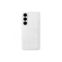 Stovimoji rankenėlė-dėklas Samsung Galaxy S25 FE – balta, stalinis stovas