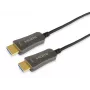 Equip HDMI 2.0 Active Optical kabelis AM/AM, 50 m, 4K/60Hz, 50 m, HDMI Type A (Standard), HDMI Type A (Standard), 3D, Juoda
