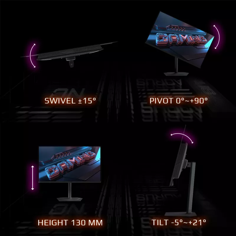 Monitorius GIGABYTE MO32U 31,5 colio OLED 4K UHD 3840 x 2160