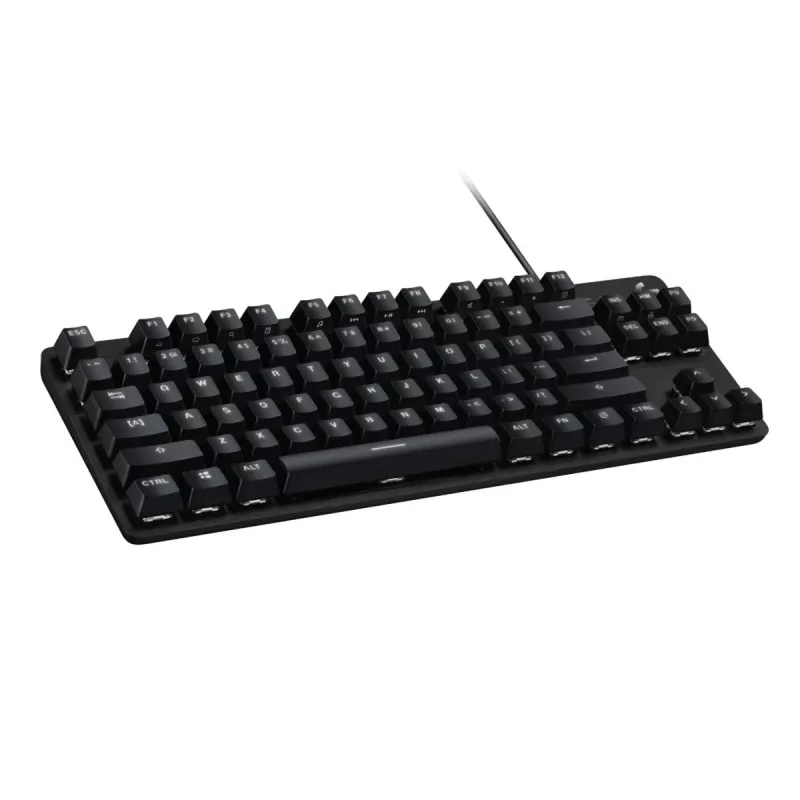 Logitech G G413 TKL SE mechaninė žaidimų klaviatūra, be skaičių bloko, laidinė USB, mechaniniai jungikliai, juoda