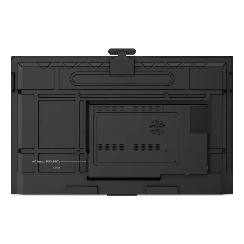 Lenovo ThinkVision T65 kompiuterio monitorius 165,1 cm (65 colių) 3840 x 2160 pikselių 4K Ultra HD LED jutiklinis ekranas Juoda