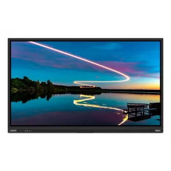 Lenovo ThinkVision T86 kompiuterio monitorius 2,18 m (86 colių) 3840 x 2160 pikselių 4K Ultra HD LED jutiklinis ekranas Juoda