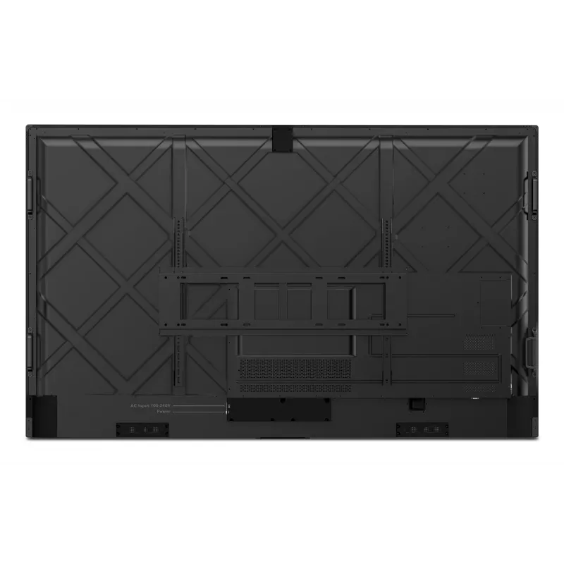 Lenovo ThinkVision T86 kompiuterio monitorius 2,18 m (86 colių) 3840 x 2160 pikselių 4K Ultra HD LED jutiklinis ekranas Juoda