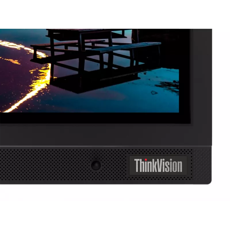 Lenovo ThinkVision T86 kompiuterio monitorius 2,18 m (86 colių) 3840 x 2160 pikselių 4K Ultra HD LED jutiklinis ekranas Juoda