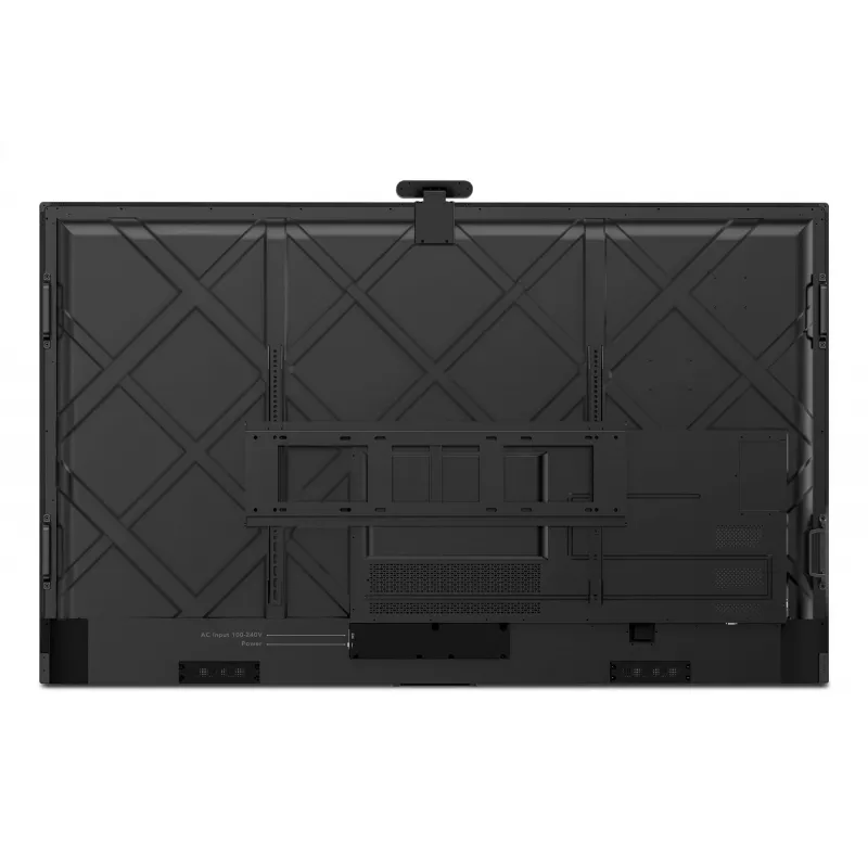 Lenovo ThinkVision T86 kompiuterio monitorius 2,18 m (86 colių) 3840 x 2160 pikselių 4K Ultra HD LED jutiklinis ekranas Juoda