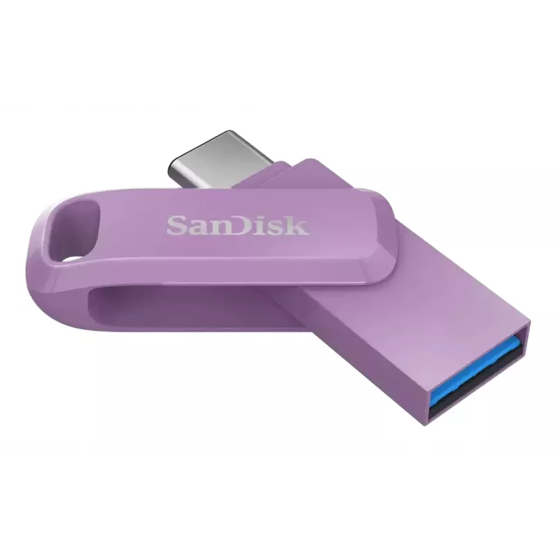 WESTERN DIGITAL SanDisk Ultra Dual Drive Go - 1 TB USB atmintinė - USB-C / USB-A - Violetinė