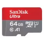 WESTERN DIGITAL SanDisk Ultra micro SDXC 64GB plius SD adapteris 140MB/s A1 Class 10 UHS-I - 2 vnt.