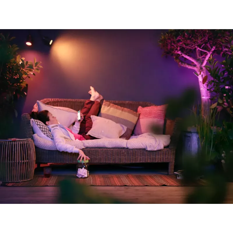Prožektorius išmanusis Philips Hue White and colour ambience Lily Outdoor spot light 1741430P7